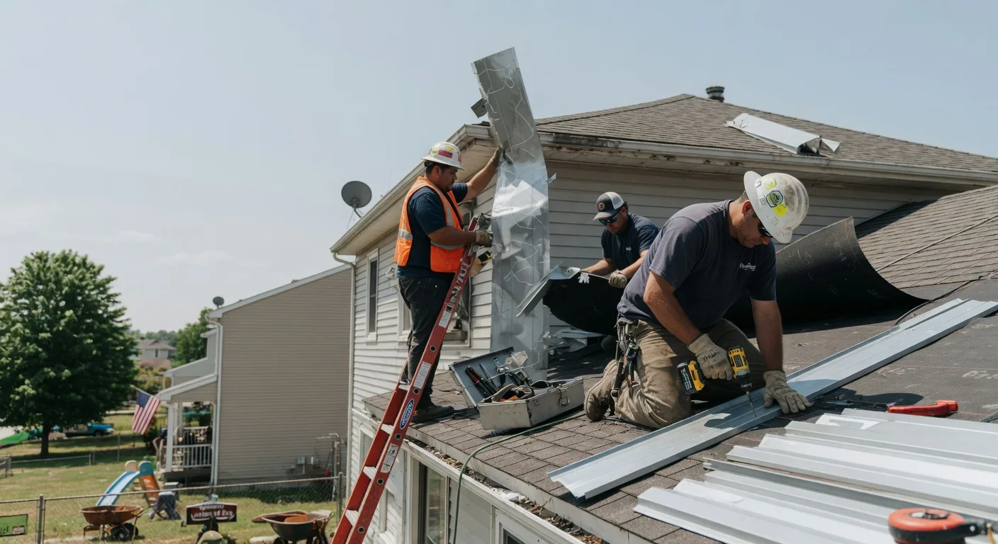 Metal Roof Repair in Lenoxville, PA